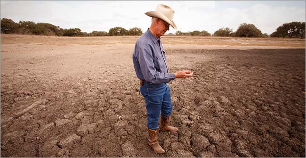 Texas farmer who lost his livelihood
